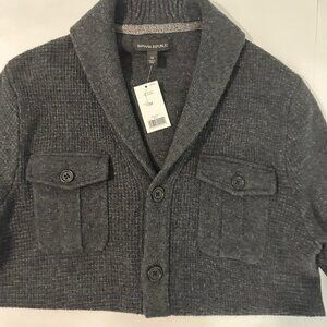 NWT Banana Republic Mens Merino Wool Cardigan